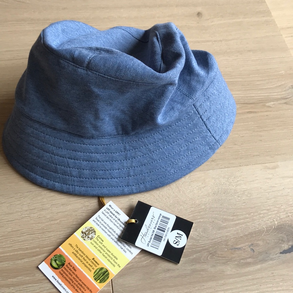 NWT Cardani Bucket Hat 100% Organic Cotton w/ Bamboo Liner | UPF 50+ Sun Protect